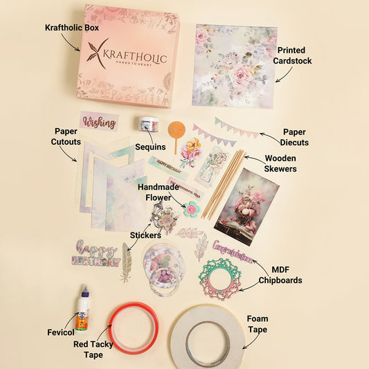 Top It Off – Cake Topper DIY Kit (Make 3 Unique Toppers)