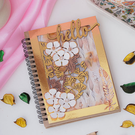 Hello Journal – Handmade Memory Photobook Album (4x6 Inch)