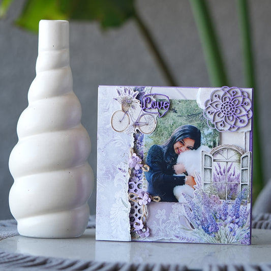 Self Love – Personalised Mixed Media Photo Frame (6x6 Inch)