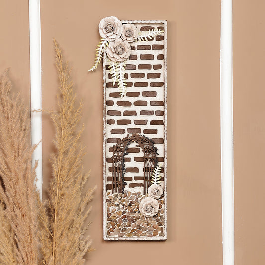 Rustic Garden Arch- Handmade Rustic Wall Art Gift