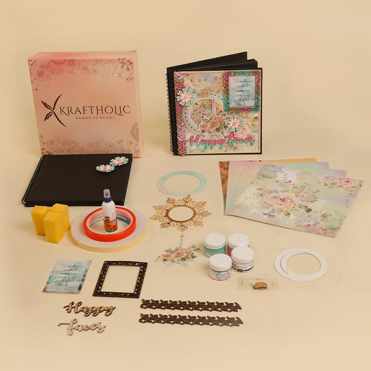 Cherie Forever – Mixed Media Art DIY Kit (8x8 inch Photobook)