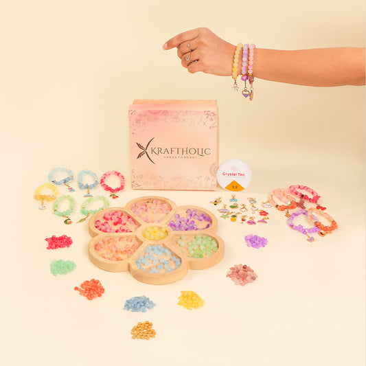 Charm Me Up – Bracelet Making DIY Kit (Set of 14)