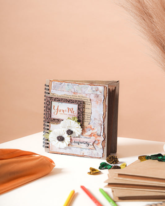 You & Me Forever – Handmade Couple Photobook Album (4x6 Inch)