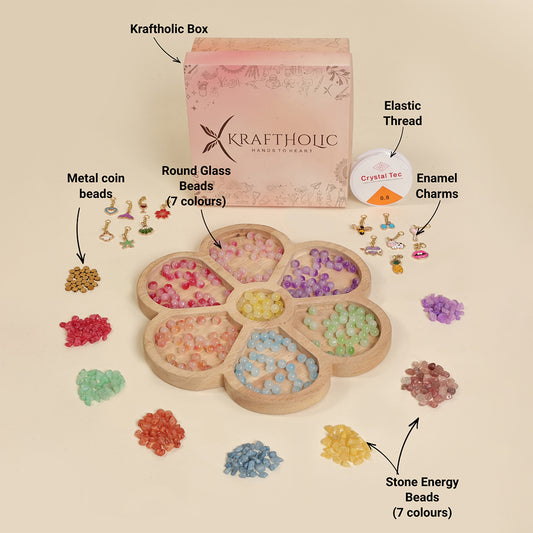 Charm Me Up – Bracelet Making DIY Kit (Set of 14)