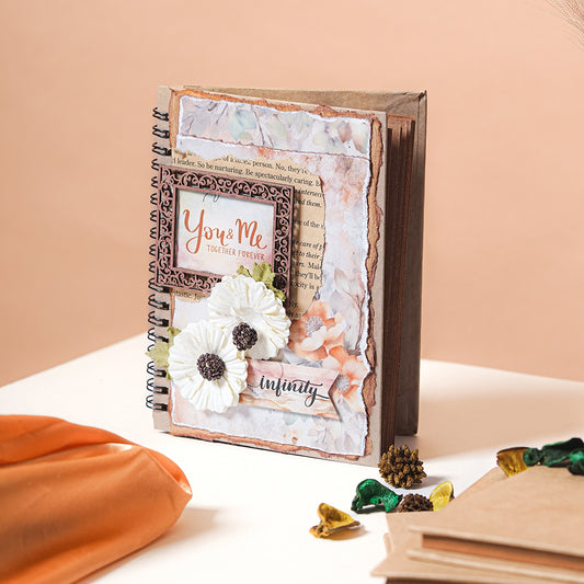 You & Me Forever – Handmade Couple Photobook Album (4x6 Inch)