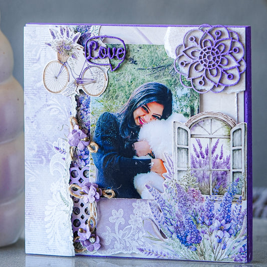 Self Love – Personalised Mixed Media Photo Frame (6x6 Inch)
