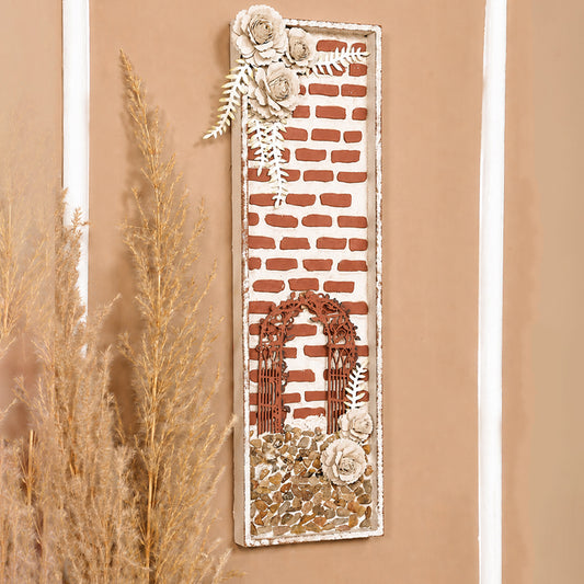 Rustic Garden Arch- Handmade Rustic Wall Art Gift