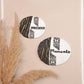 Textura Moments- Elegant Texture Art DIY Kit (Set of 2 Round Boards)