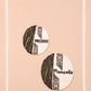 Textura Moments- Elegant Texture Art DIY Kit (Set of 2 Round Boards)